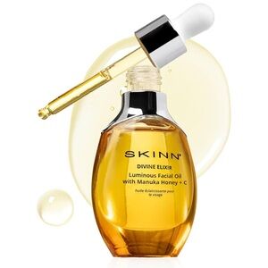 SKINN Divine Elixir Luminous Facial Oil Manuka Honey vitamin C drops 1 oz drops